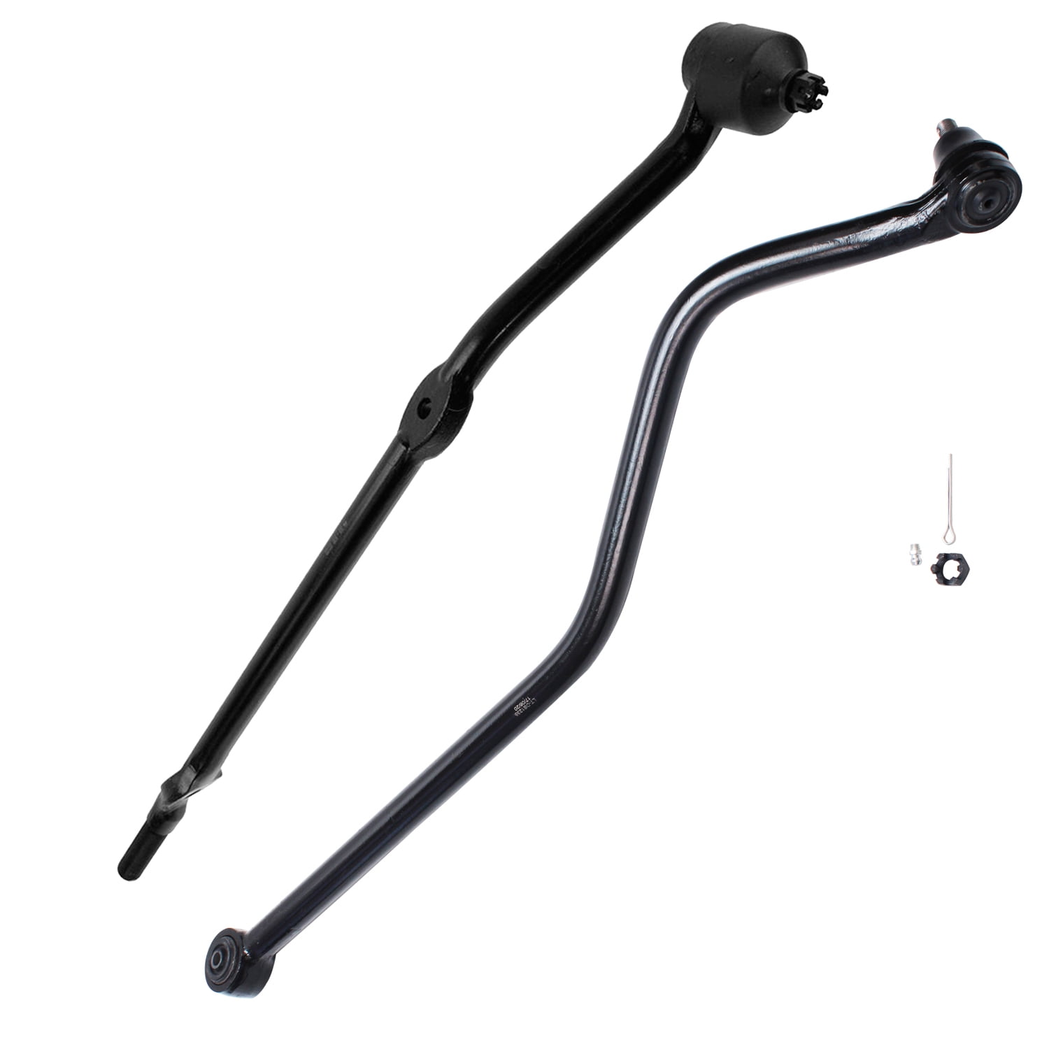 Detroit Axle - Front 11pc Suspension Kit for 97-06 Jeep Wrangler TJ, 4 Ball Joints 3 Tie Rods 2 Sway Bars 1 Drag Link 1 Track Bar 1998 1999 2000 2001 2002 2003 2004 2005 Replacement