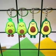 thumbnail image 2 of 6Pcs Avocado Keychain Hanging Pendant Bag Decoration Creative Keychain Backpack Pendant for Women, 2 of 6