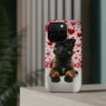 thumbnail image 4 of DistinctInk Tough Case for Apple iPhone 13 Pro MAX (6.7" Screen), Compatible with MagSafe Charging - Valentine's Day Belgian Tervuren Puppy, 4 of 6
