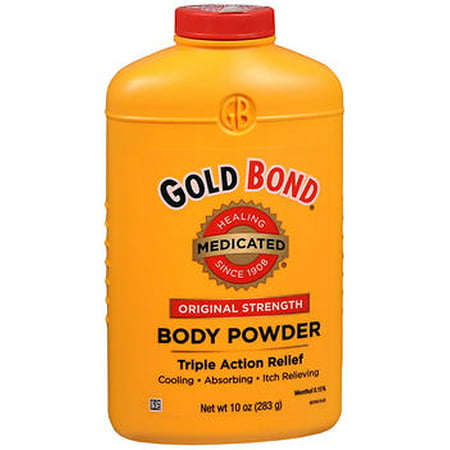 Gold Bond Body Powder Medicated - 10 oz (Best Body Powder For Men)
