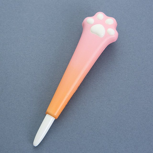 Bolígrafos de Gel blandos Kawaii, bolígrafos giratorios de espuma para aliviar el estrés y la presión, papelería divertida, material escolar y de oficina