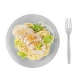 thumbnail image 6 of Restaurantware-Moderna 7.3 Inch Disposable Forks, 250 Recyclable Plastic Cutlery - Crack-Resistant, For All Types Of Meals, Silver Plastic Party Forks, 6 of 11