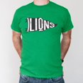 thumbnail image 4 of Lions Vintage Sports Flag Shirt for Men Women and Teens Unisex Lions Team Mascot T-Shirt Vintage Green Shirt Adult X-Large, 4 of 5