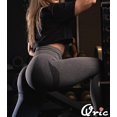 thumbnail image 4 of QRIC Women's High Waist Workout Leggings Butt Lift Yoga Pants Stretchy Fitness Gym Tights Black, S, 4 of 6