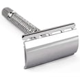 thumbnail image 4 of QSHAVE Men's Short Handle Classic Double Edge Lighter Travel Safety Shaving Razor, 1 Pc, 4 of 7