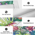 thumbnail image 6 of Tropical Plant Outdoor Rug for Patio/Deck/Porch, Non-Slip Large Area Rug 5 x 7 Ft, Summer Watercolor Botanical Palm Leaves Indoor Outdoor Rugs Washable Area Rugs, Reversible Camping Rug Carpet Runner, 6 of 8
