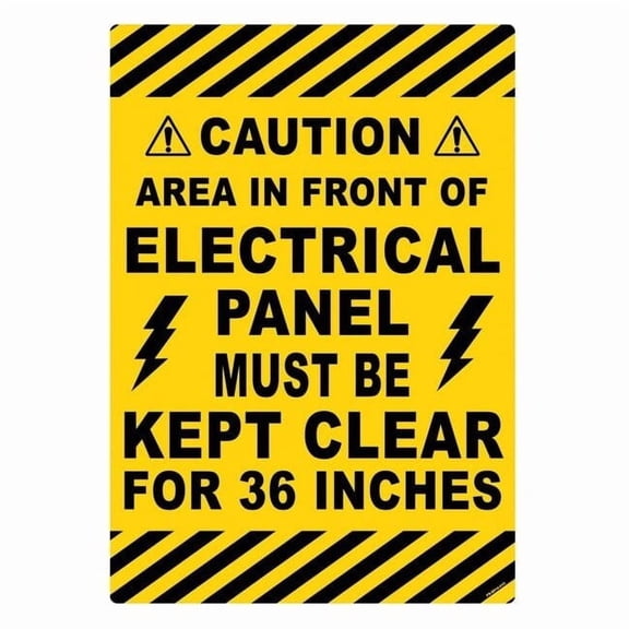 Stranco Anti-Slip Floor Sign,20 in x 14 in,Vinyl FS-2014-610