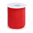 thumbnail image 1 of Cuerda de nylon Uxcell de 2 mm y 30 yardas, hilo de nylon trenzado para fabricación de joyas, rojo, 1 of 1