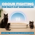 thumbnail image 3 of ARM & HAMMER Cloud Control Clumping Cat Litter, Multi Cat, 12.7kg – 7 Day Odour Control, 99.9% Dust Free, Hypoallergenic Light Scent, 3 of 8