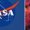 Royal Blue, variant on Officially Licensed Nasa Space Exploration Montage Women's T-shirt
