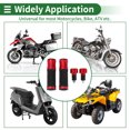 thumbnail image 7 of Unique Bargains 7/8" 22mm 15/16" 24mm Motorcycle Hand Grips Cover Kit Aluminum Alloy Handlebar Grips Red 1 Set Diamond Pattern, 7 of 7
