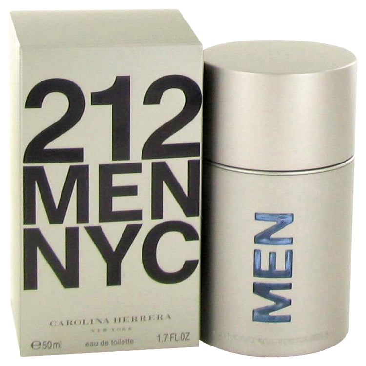 Carolina Herrera 212 Men NYC Eau de Toilette Cologne for Men 1.7