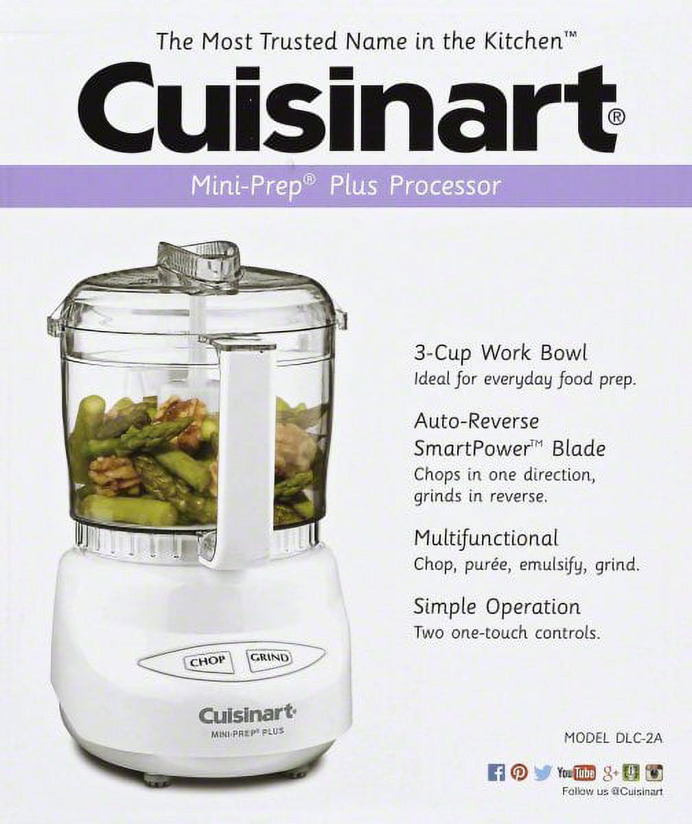 Cuisinart Mini Prep Plus 3-Cup Food Processor - Charcoal