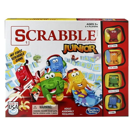 Scrabble Junior Game, For 2 to 4 players. By