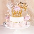 thumbnail image 7 of Ballet Girl Birthday Cake Topper, 24 Count, 7 of 7