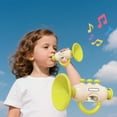 thumbnail image 4 of Kids Toy Trumpet, Baby Musical Instrument, Safe ABS Horn, Early Music Education Toy, Lung Capacity Development, Auditory Training, Sensory Learning Toy, Preschool Fun Gift, Baby Music Toy, 4 of 6