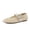 Cream, variant on Gabby Woven Mary Jane Ballet Flats for Women, Comfortable Dressy Flat Shoes with Adjustable Gold-Tone Buckle and Memory Foam Cushioning