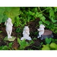 thumbnail image 3 of Top Collection Miniature Fairy Garden & Terrarium Yoga Bunny in Seated Namaste Pose Statue, Small, 3 of 3