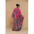 thumbnail image 6 of Bsubseach Fashion V Neck Paisley Print Batwing Sleeve Kaftan Maxi Dress Women Beach Cover Up Caftan, 1 Pack (One Size), 6 of 6