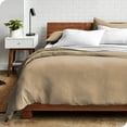 thumbnail image 3 of Bare Home Sandwash Microfiber Duvet Cover & Sham Set, OverSize Queen, Pebble Beach, 3-Piece, 3 of 7