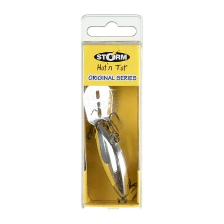 UPC: 0039984072888 | Storm Original Hot N Tot 05 Fishing Lure 2 3/16oz Metallic Silver/Black Back
