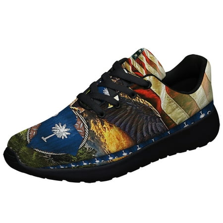 

South Carolina Stte American flag Shoes Sneakers Black Size 5