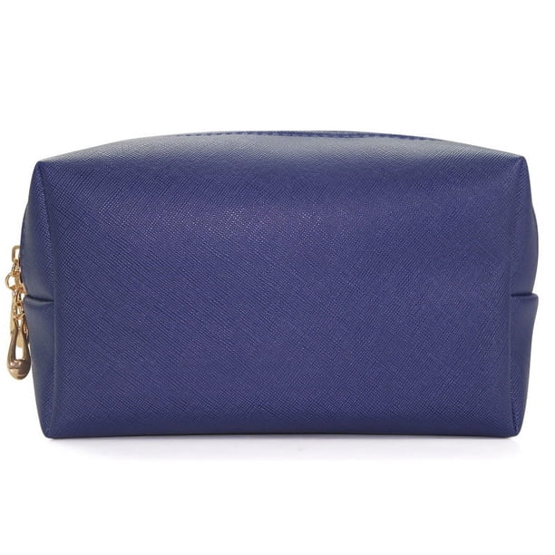 Bolsa de viaje portátil para cosméticos, bolsa de cosméticos pequeña, portátil, para mujer, de PU, impermeable, bolsa de almacenamiento de cosméticos