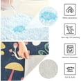thumbnail image 6 of GZHJMY Forest Mushrooms Bathroom Rug 24"×16",Non-Slip High Absorbent Bath Mat Rug Machine Washable Bahtub Mats, 6 of 7