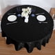 thumbnail image 4 of Mesa Redonda de Comedor Hotel Boda Manteles de Mesa 180cm Poliéster Beige Rojo Azul Negro Rosa Paño de Mesa Redonda de Restaurante Manteles de Mesa para Fiestas, 4 of 6
