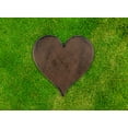 thumbnail image 4 of Heart Cast Iron Stepping Stone, 12-Inch, 4 of 4