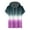 Purple, variant on cllios Men's Hooded Shirts Trendy Gradient Print Pullover Casual Round Neck Short Sleeve Hoodie T Shirts Slim Fit Fitness Sports Tops