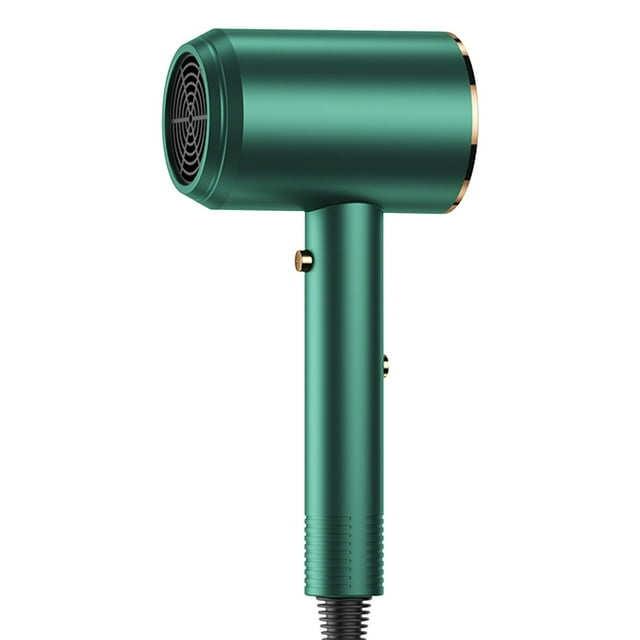 Ohufall Silent Ionic Hair Dryer Blue Light Care Gradient Hot Cold Wind Constant Temperature Household Professional Blow Dryer