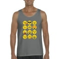 thumbnail image 1 of Artix - Men's Tank Top for Men, up to Men Size 3XL - Emoji Group, 1 of 5