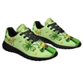 thumbnail image 6 of Shamrock Hat Happy StPatrick's Day Shoes Sneakers Black Size 9.5, 6 of 7