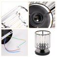 thumbnail image 4 of Graflsoa Modern Nordic Crystal Ceiling Light for Hallway, Entryway, and Closet - Black Round Design, E27 Socket, No Bulb Included, 4 of 6