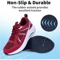 thumbnail image 2 of RomenSi Women Arch Support Walking Shoes Orthotic Sneakers for Plantar Fasciitis Foot and Heel Pain Relief Tennis US 6.5, 2 of 7
