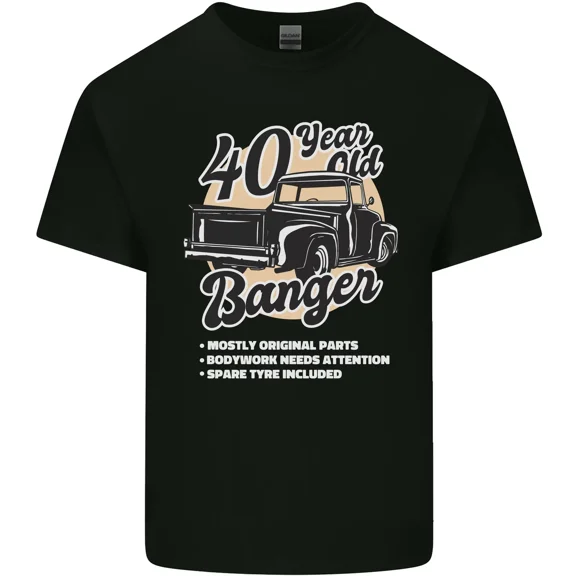 40 Year Old Banger Funny Birthday and 40th and Year Unisex T-Shirt