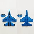 thumbnail image 4 of Avión RC Yotijar de control remoto 2.4G Azul, 4 of 7
