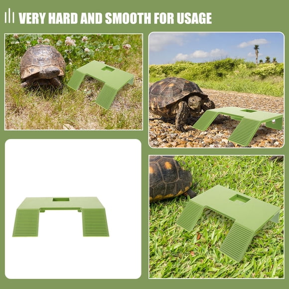 BRIGHTFUFU Plataforma Para Solar De Reptiles Con Superficie Lisa Y Resistente De Plástico