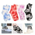 thumbnail image 3 of 4 Pairs Coral Fleece Socks Warm Socks Fuzzy Socks Fluffy Socks Winter Socks for Women, 3 of 5