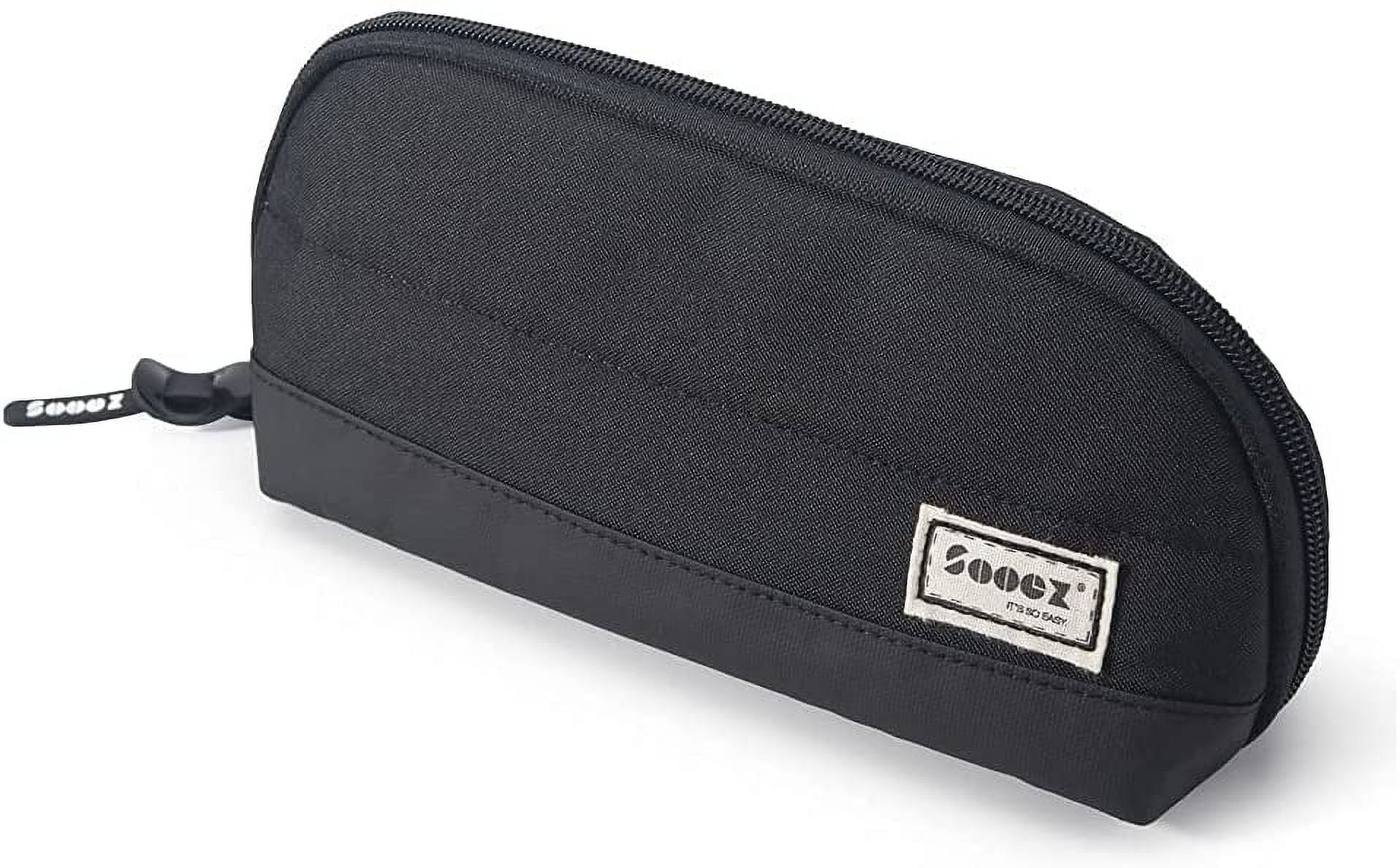 Sooez Wide-Opening Pencil Pen Case, Lightweight & Spacious Pencil Bag Pouch  Box Organizer, Aesthetic Supply With Triangular Design For Adults, Grey -  Imported Products from USA - iBhejo