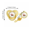 thumbnail image 2 of Nrmvnmi Pacifier Chain Clips for Babys, Pacifier Holder Clips for Baby Boys and Girls Fits for Most Pacifier Styles, 2 of 7