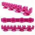 thumbnail image 3 of 15 Holes Toothbrush Towel Makeup Brush Holder Organizer Air Drying Storage Rack, 3 of 9