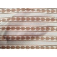 thumbnail image 4 of oneOone Cotton Poplin Rust Brown Fabric Floral & Flying Swan Block Craft Projects Decor Fabric Printed By The Yard 56 Inch Wide, 4 of 4