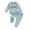 Blue, variant on Gibobby Toddler Kids Baby Girl Spring Fall Outfits Tracksuit Top Shirt Sweatshirt   Pants Trousers Leggings 2Pcs Set(Blue,18-24 Months)
