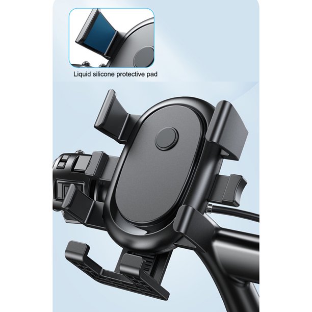 Soporte para teléfono de bicicleta Soporte antideslizante para manillar de bicicleta Accesorios de ciclismo ajustables Sywqhk Accesorios para bicicletas