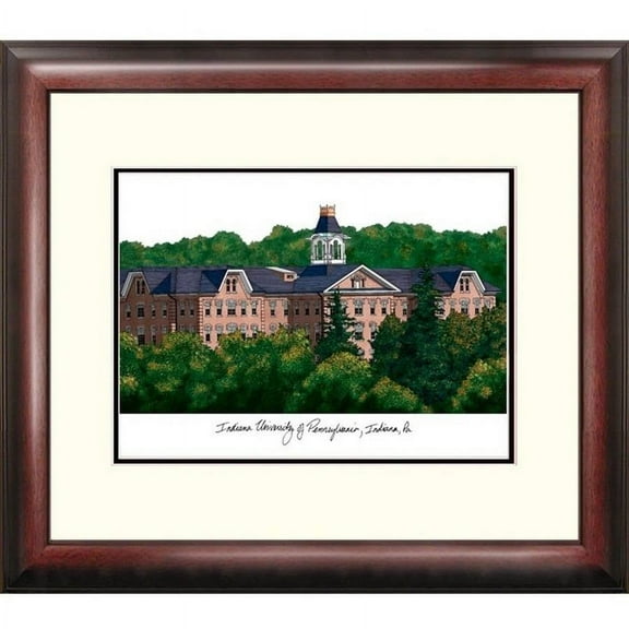 Indiana University, PA Alumnus Framed Lithograph