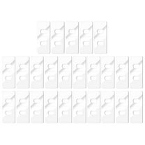 Pack of 25 Vertical Blind Repair Tab, PET White Savers for Home and Office