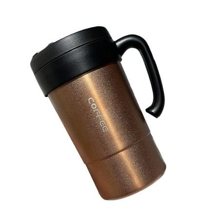 

580ml Vacuum Cup Large Capacity Double Layer Insulated Thermal Mug for Household Aureate