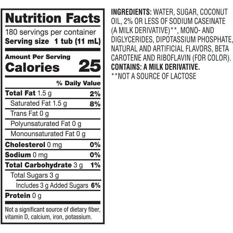 Coffee Mate French Vanilla Liquid Creamer, oz Mini Cups, 180